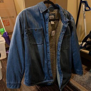L.L. Bean Denim Men's 1912 Heritage Lined Shirt Jacket